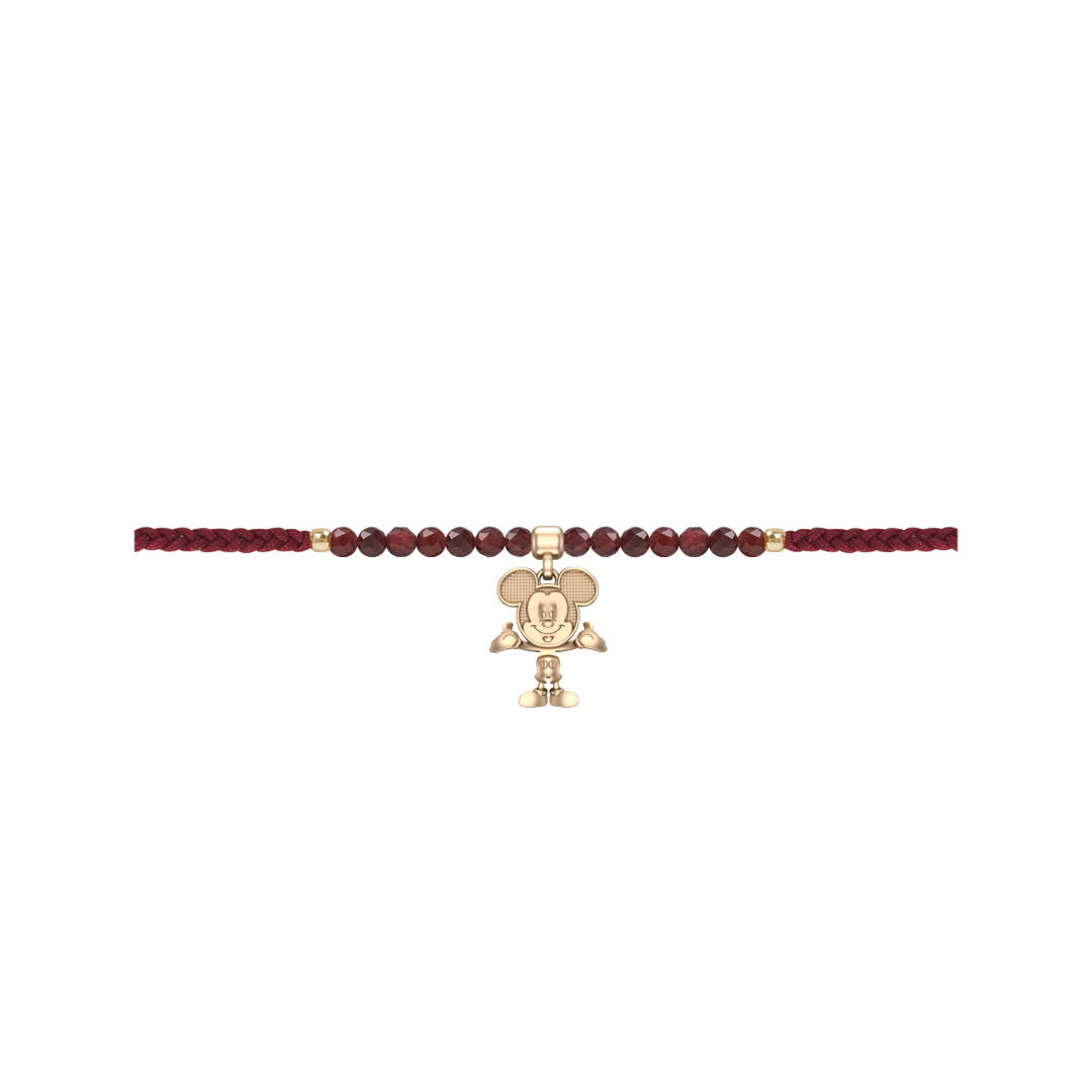 RAVIPA Disney 100 Gold Mickey Mouse Bracelet