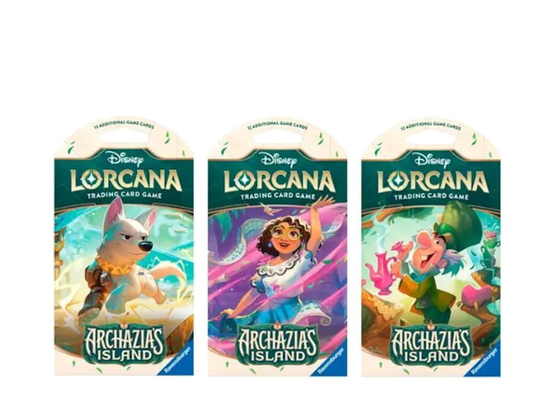 Disney Lorcana Disney Lorcana "[007] Archazia's Island" Sleeved Booster Pack (Random Art) (EN)