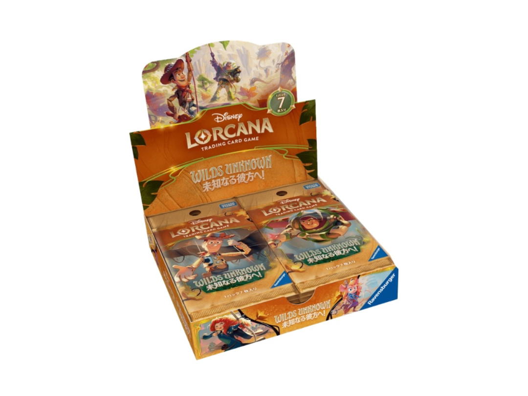 Disney Lorcana Disney Lorcana "Wilds Unknown: To The Unknown!" Booster Box (JP)