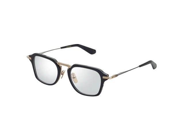 DITA DITA Aegeus In Black-White Gold-Black Palladium Frame With Clear Lenses - view 1