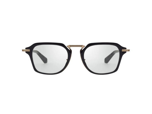 DITA DITA Aegeus In Black-White Gold-Black Palladium Frame With Clear Lenses - view 2