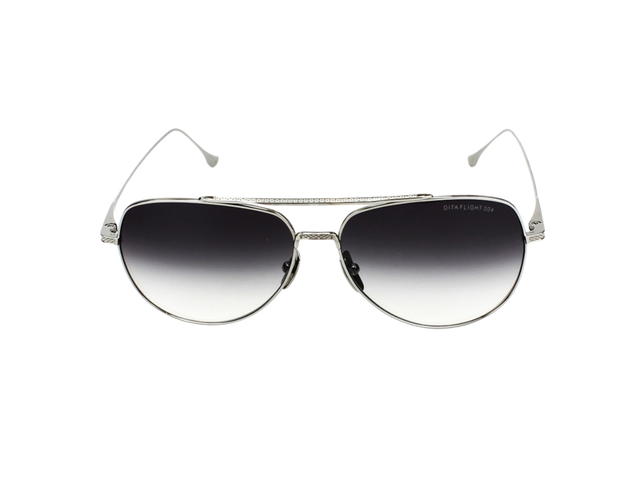 DITA DITA FLIGHT.004 In Silver Metal Frame With Black-White Gradient Lenses - view 2