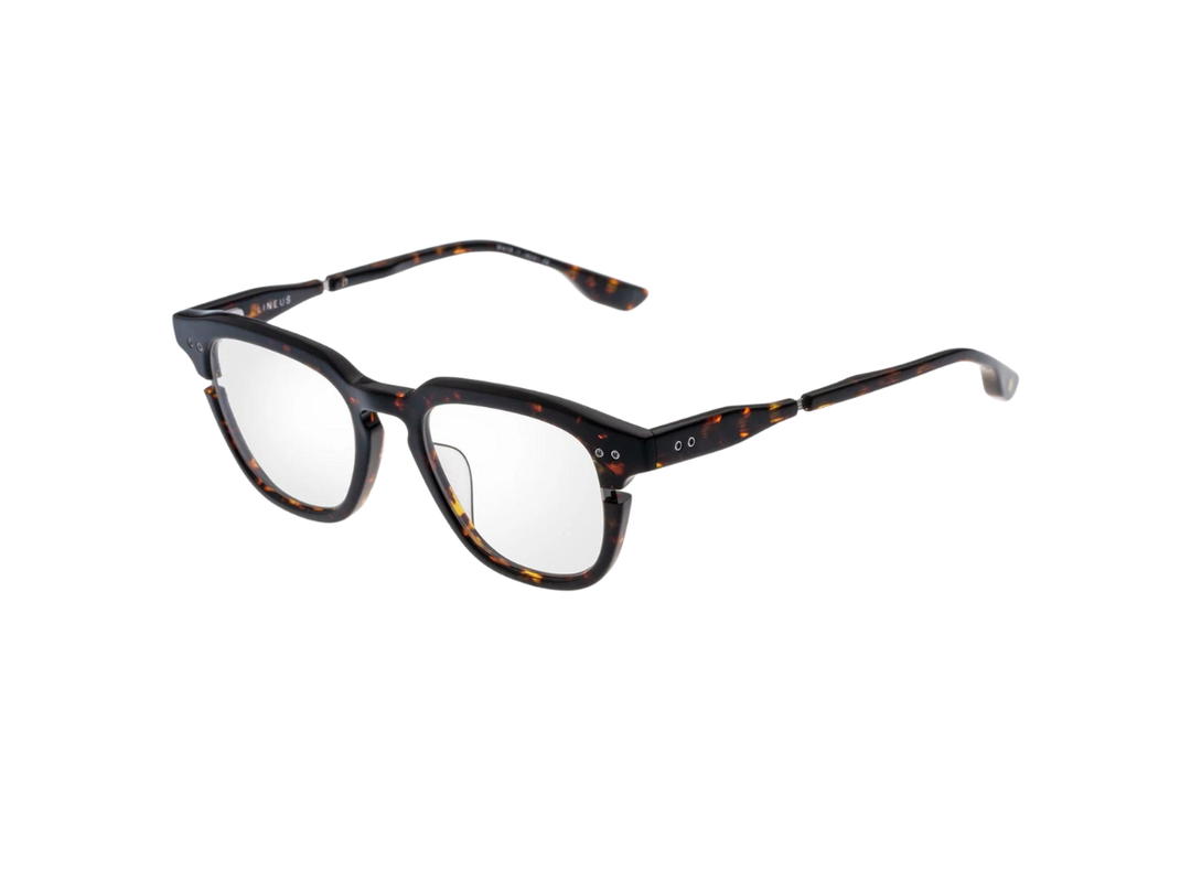 DITA DITA Lineus In Tortoise-Gun Metal Frame With Clear Lenses