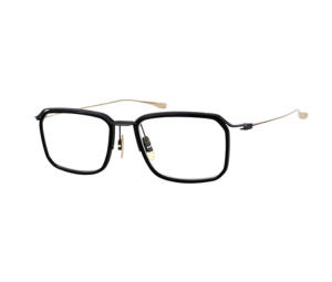 Buy DITA Schema-Five In Black-Gold Metal Frame With Clear Lenses at Sasom – Authentic and Ready to Ship
