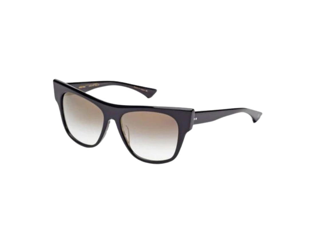 DITA DITA ARRIFANA Sunglasses In Black Acetate Frame With Gold Gradient Mirror Lenses