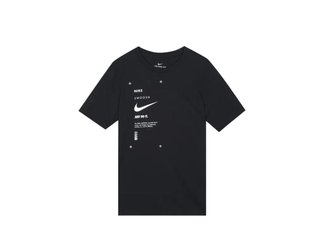Nike Nike Sportswear Swoosh Club T-shirt Black