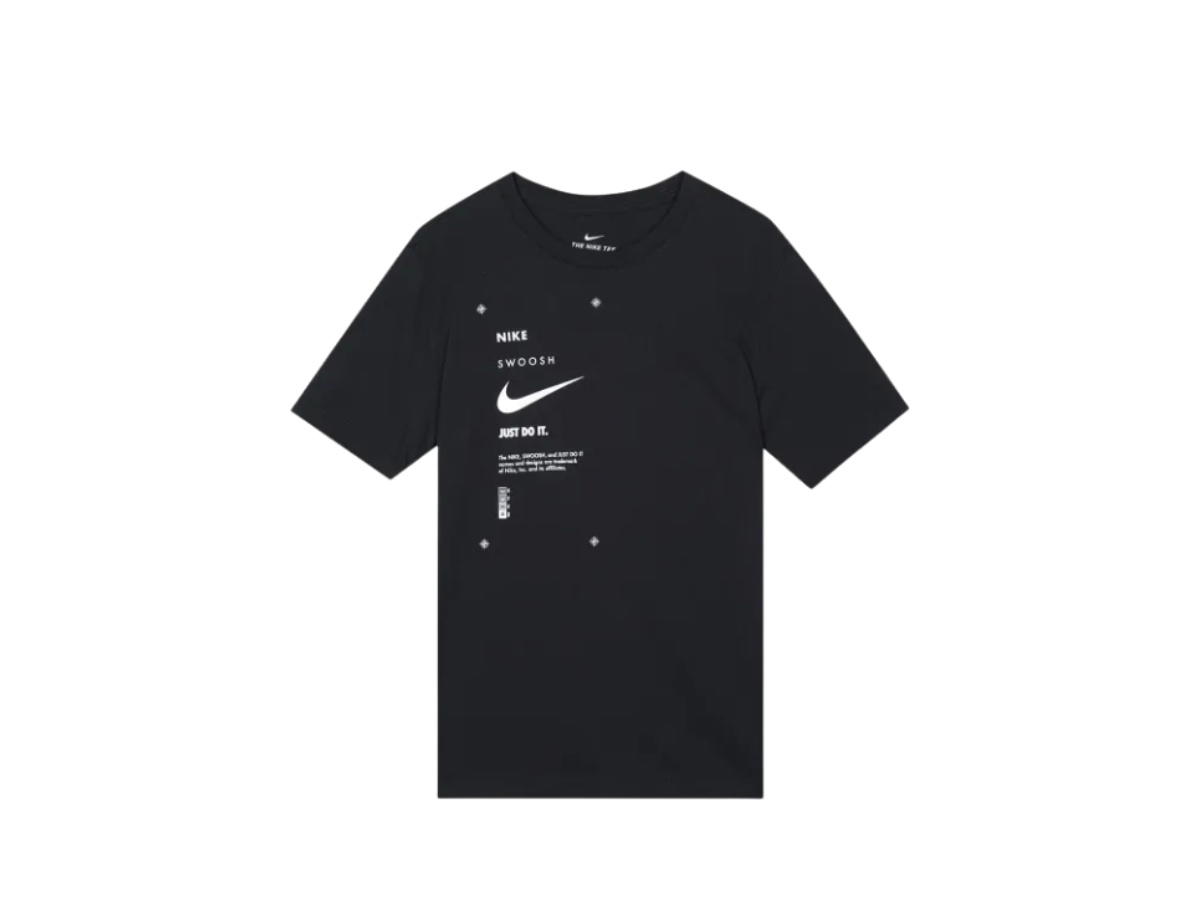 Nike Nike Sportswear Swoosh Club T-shirt Black