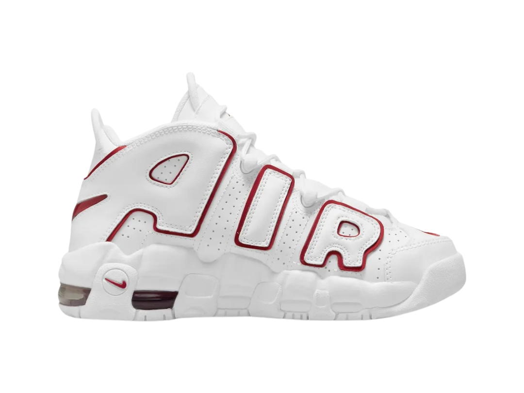 Nike Nike Air More Uptempo White Varsity Red (GS)