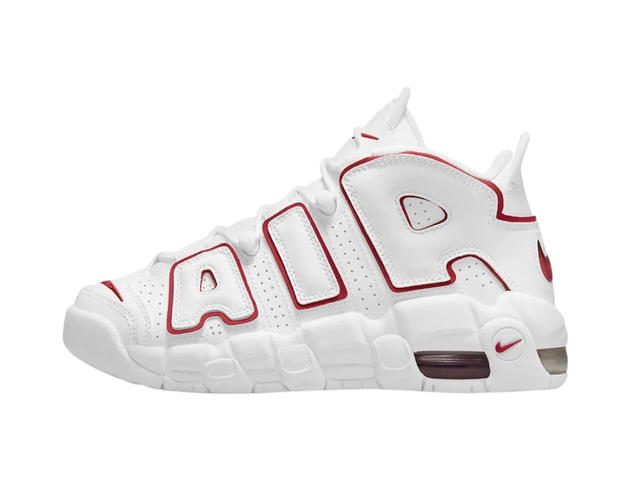 Nike Nike Air More Uptempo White Varsity Red (GS) - view 2