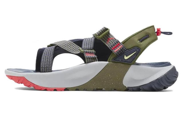 Nike Nike Oneonta Beach Sandals Men Gray/Green - view 2