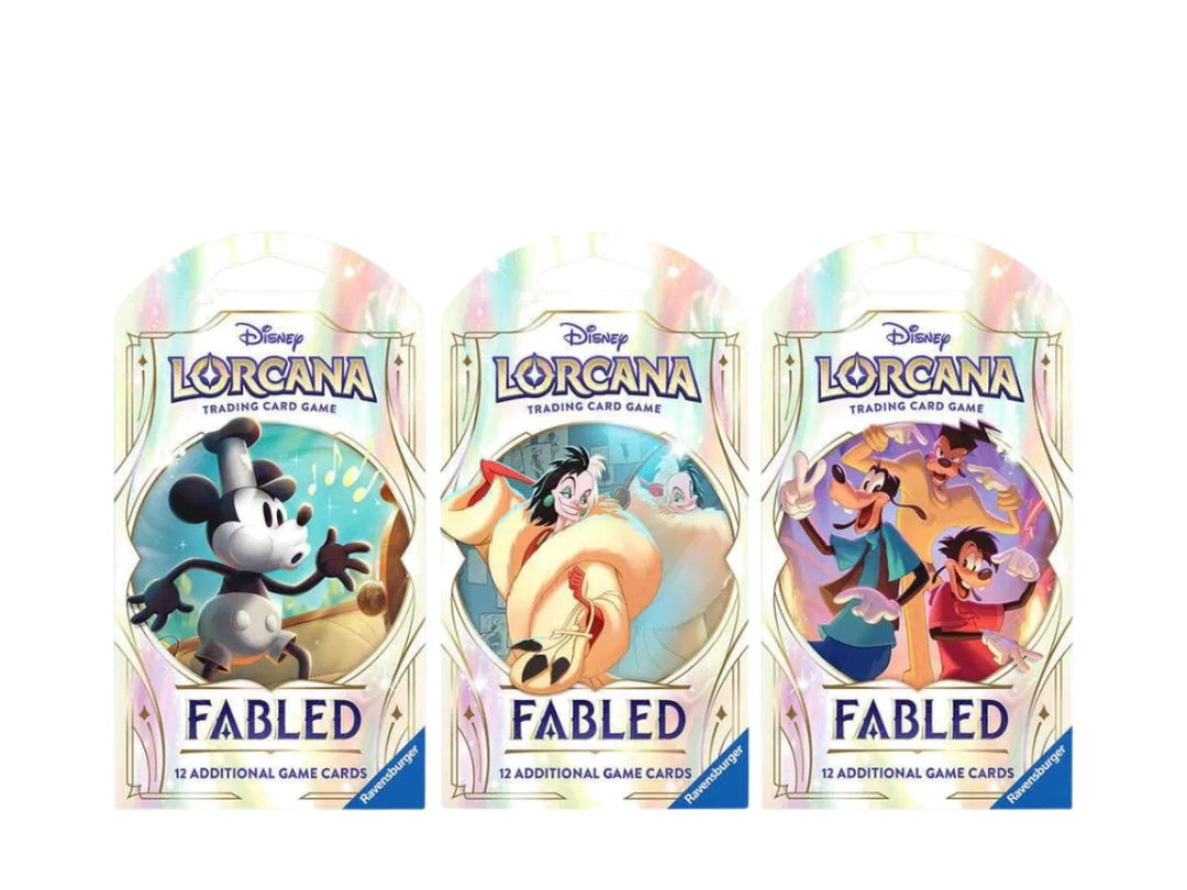 Disney Lorcana Disney Lorcana "[009] Fabled" Sleeved Booster Pack (Random Art) (EN)