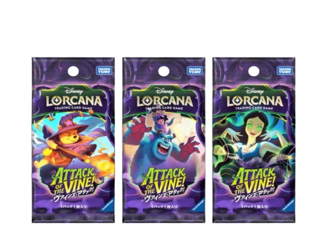 Disney Lorcana Disney Lorcana "[013] Attack Of The Vine" Booster Pack (JP)