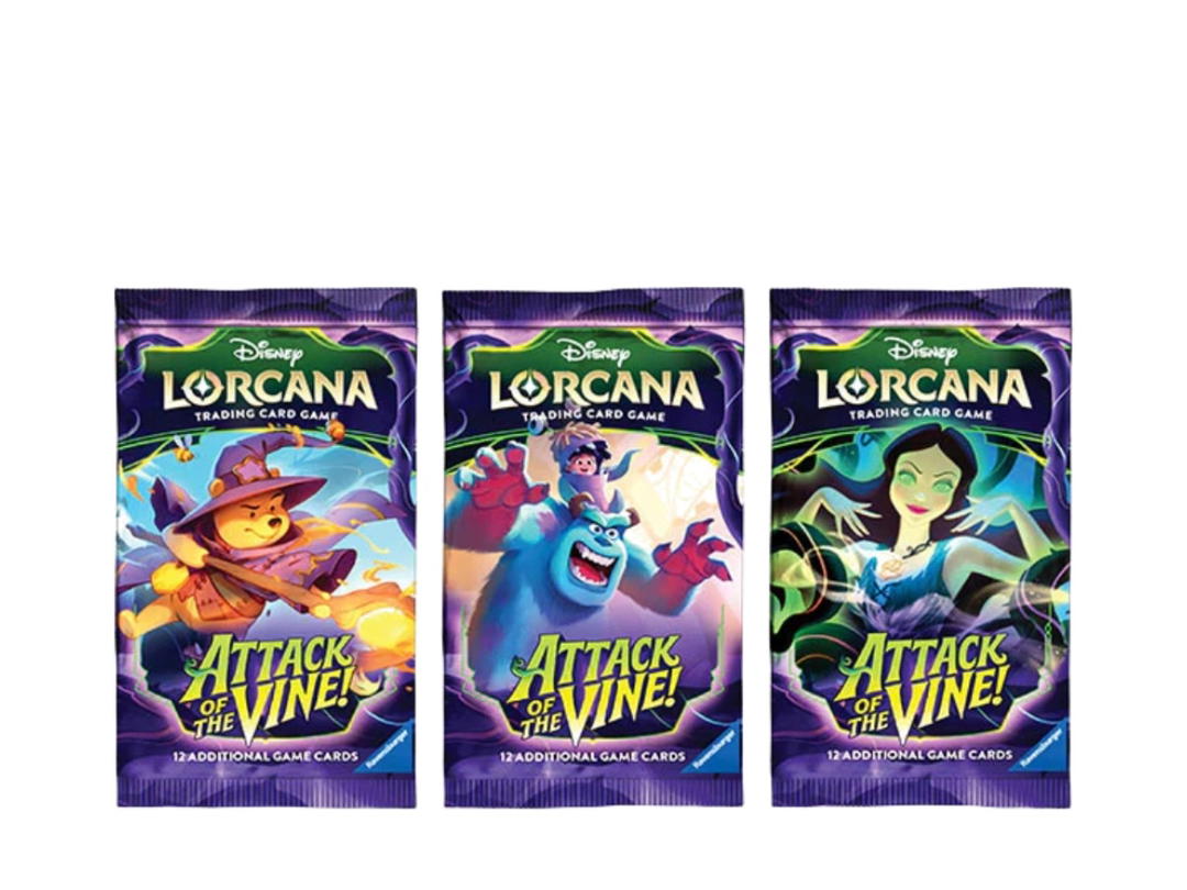 Disney Lorcana Disney Lorcana "[013] Attack Of The Vine" Booster Pack (Random Art) (EN)