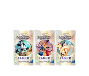Buy Disney Lorcana "[009] Fabled" Booster Pack (Random Art) (EN) at Sasom – Authentic and Ready to Ship