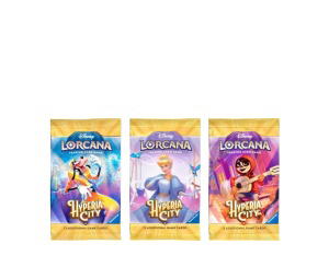 Buy Disney Lorcana "[014] The City of Hyperia" Booster Pack (Random Art) (EN) at Sasom – Authentic and Ready to Ship