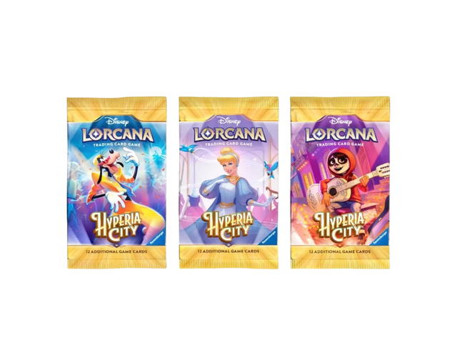 Disney Lorcana Disney Lorcana "[014] The City of Hyperia" Booster Pack (Random Art) (EN) - view 1