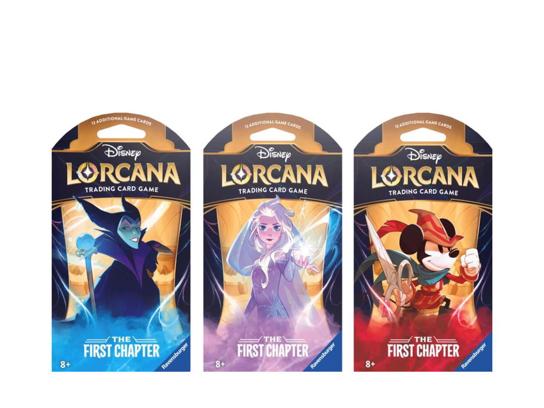 Disney Lorcana Disney Lorcana "[001] The First Chapter" Sleeved Booster Pack (Random Art) (EN)