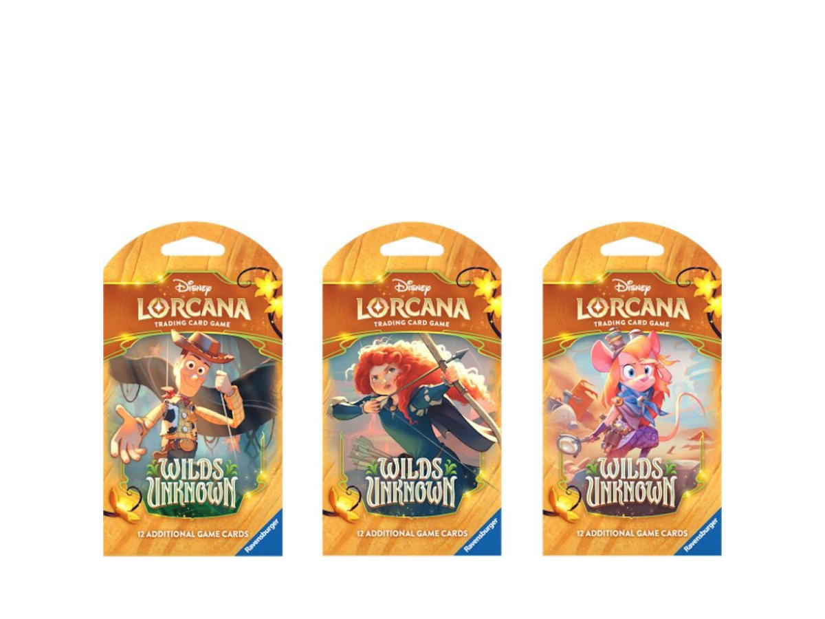 Buy Disney Lorcana "[012] Wilds Unknown" Sleeved Booster Pack (Random Art) (EN) at Sasom – Authentic and Ready to Ship
