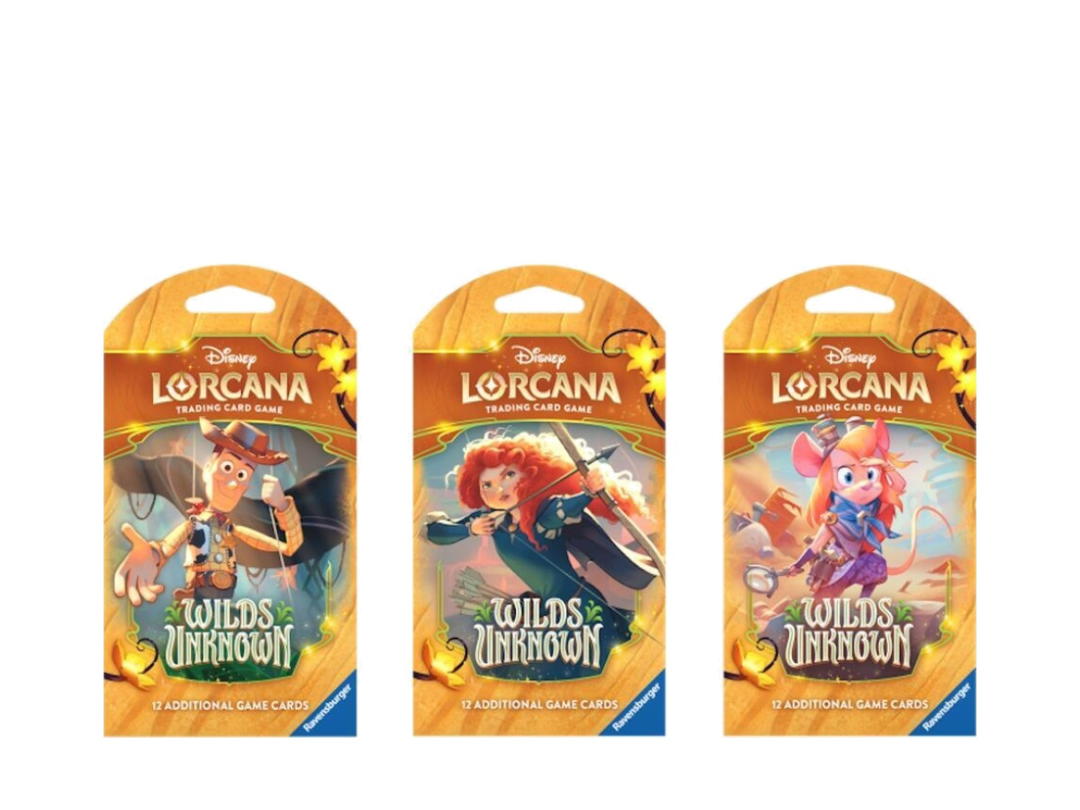 Disney Lorcana Disney Lorcana "[012] Wilds Unknown" Sleeved Booster Pack (Random Art) (EN)