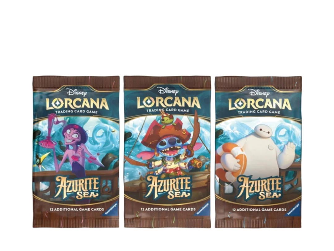 Disney Lorcana Disney Lorcana "[006] Azurite Sea" Booster Pack (Random Art) (EN)