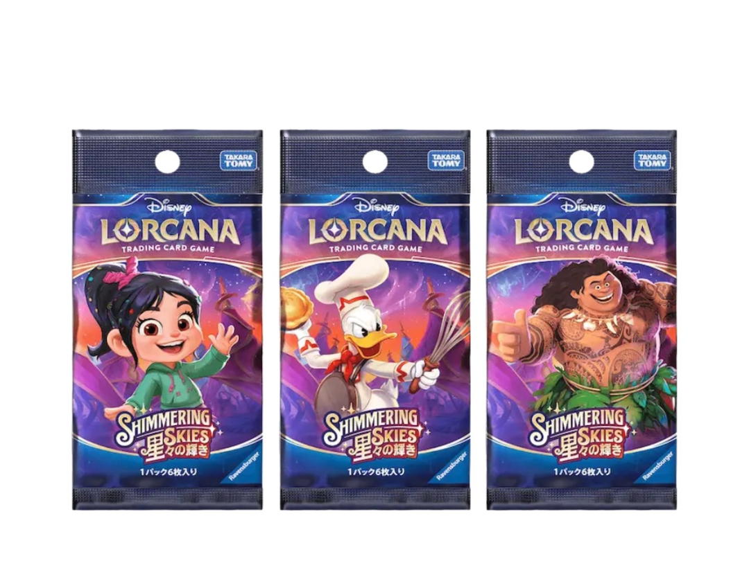 Disney Lorcana Disney Lorcana "[005] Shimmering Skies" Booster Pack (Random Art) (JP)