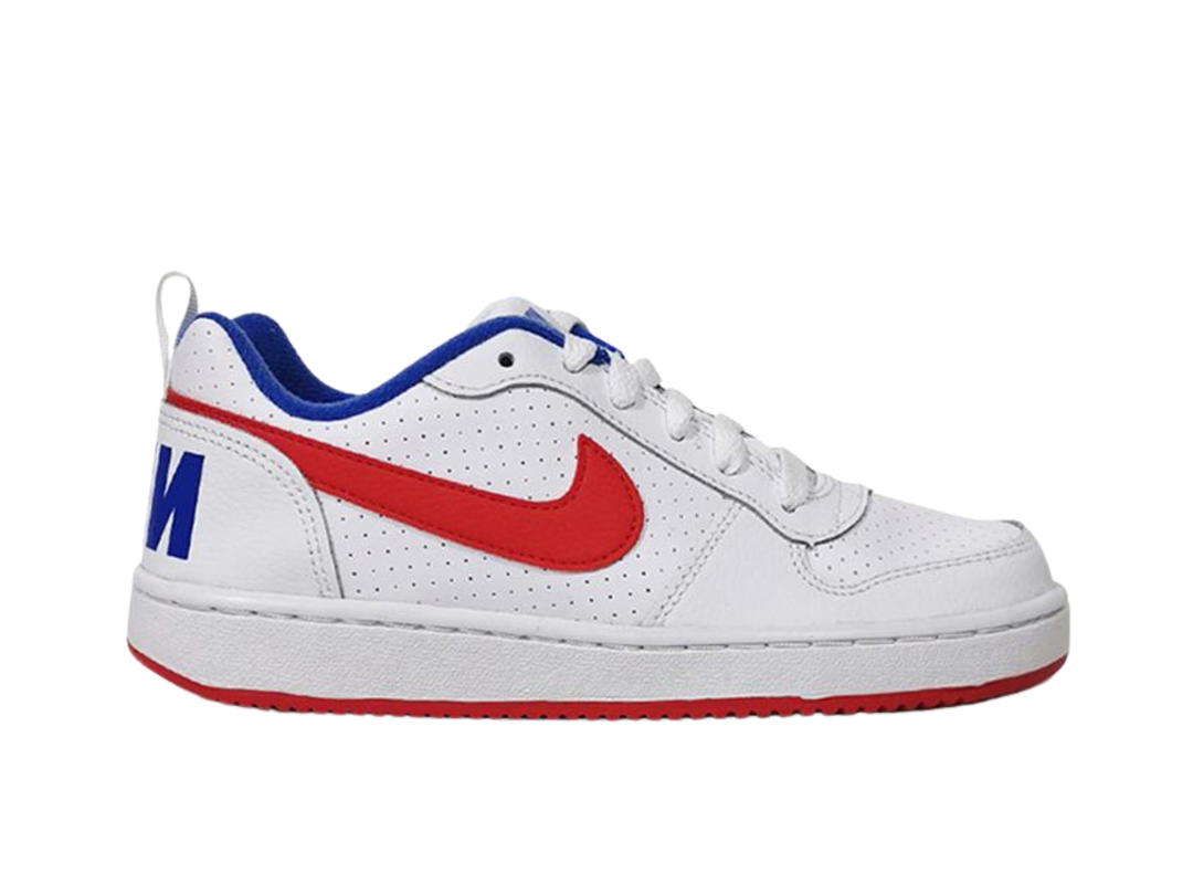 Nike Nike Court Borough Low White Blue Red (GS)
