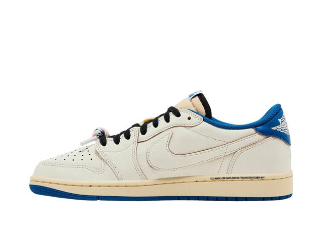 Jordan Jordan 1 Retro Low OG SP Fragment x Travis Scott Sail Military Blue - view 2