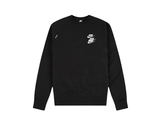 Nike Nike NSW World Tour French Terry Crewneck Sweatshirt Black- Asia - view 2