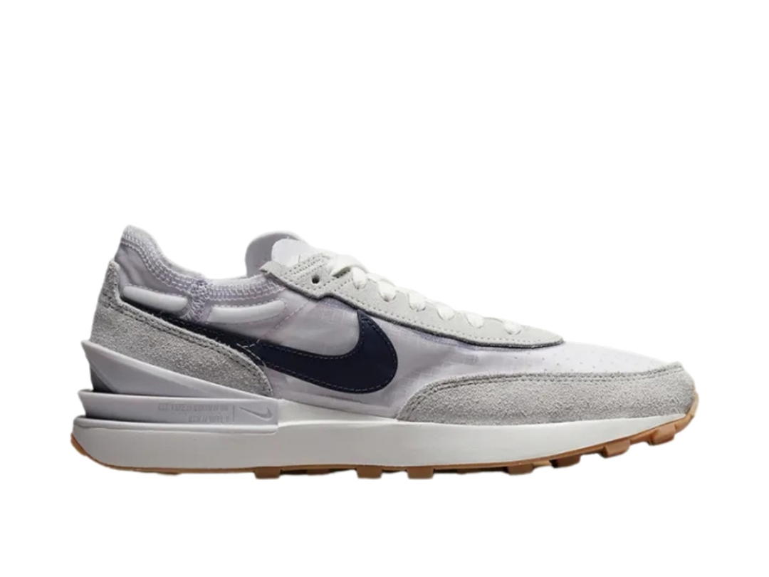 Nike Nike Waffle One Iris Whisper Gray Black And White