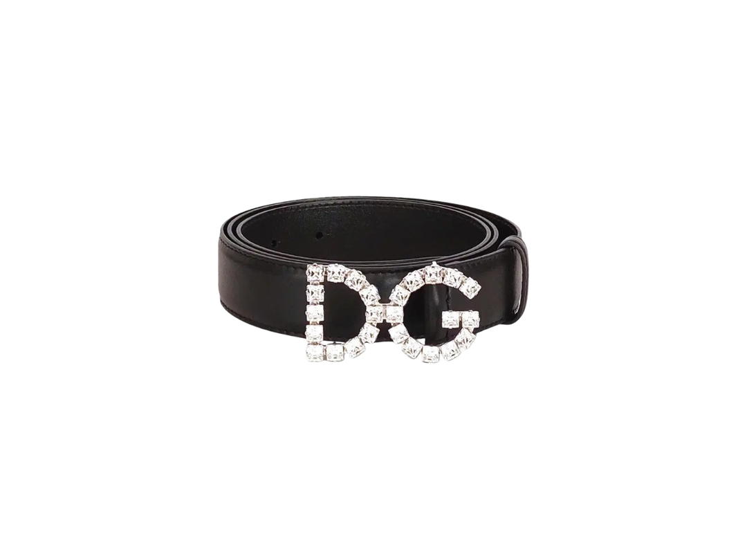 Dolce & Gabbana Dolce & Gabbana Leather Belt Black