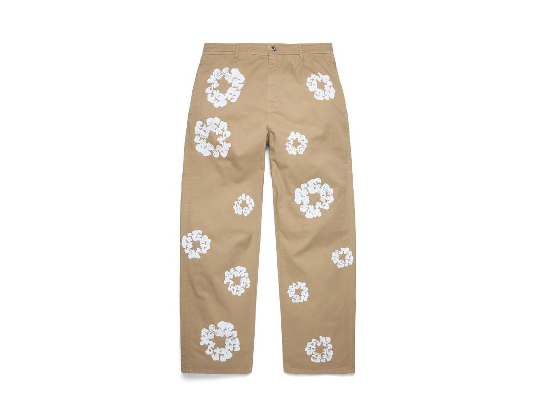 Denim Tears Denim Tears Cotton Wreath Chino Pant Khaki