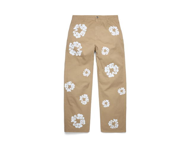 Denim Tears Denim Tears Cotton Wreath Chino Pant Khaki - view 1
