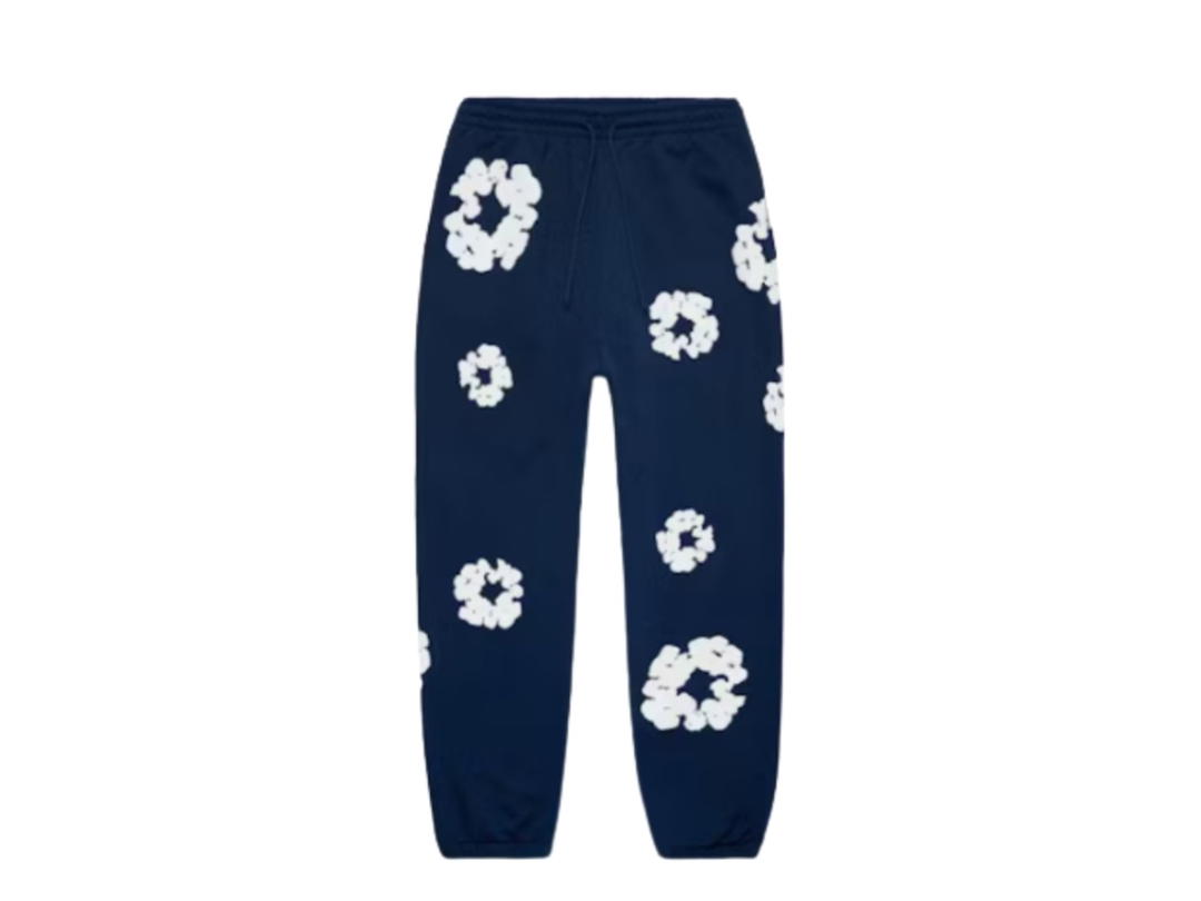 Denim Tears Denim Tears The Cotton Wreath Sweatpants Navy
