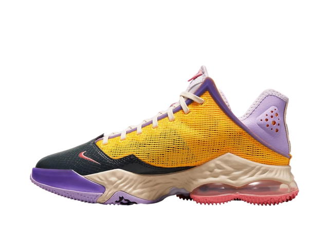 Nike Nike Zoom LeBron 19 Low Lilac Pink Glaze Dark Smoke Grey - view 2