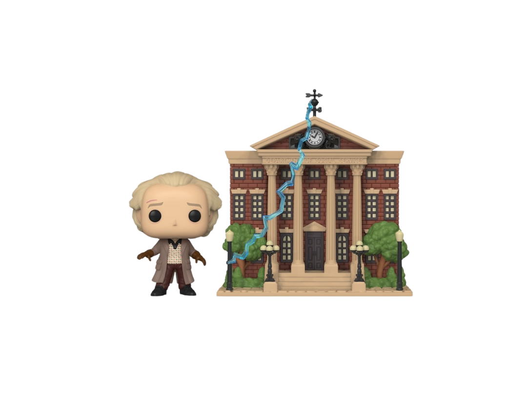 Funko Doc with Clock Tower POP! Town: Back to the Future by Funko