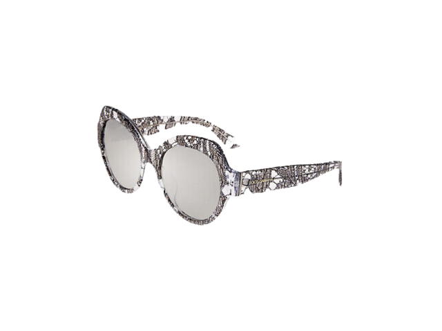 Dolce & Gabbana Dolce & Gabbana Sunglasses In Acetate Frame With Mirrored Lens Grey - view 1