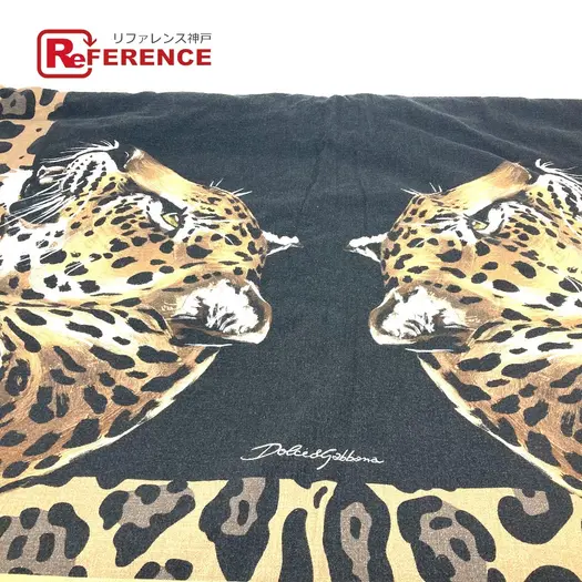Buy DOLCE&GABBANA blanket Leopard Extra Large Panther towel blanket Black/Beige at Sasom – Authentic and Ready to Ship