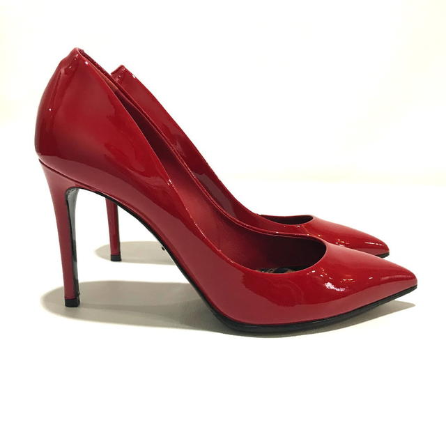 Dolce & Gabbana DOLCE&GABBANA CD0039-AC062 KATE Leopard sole High heel Pumps Red - view 3