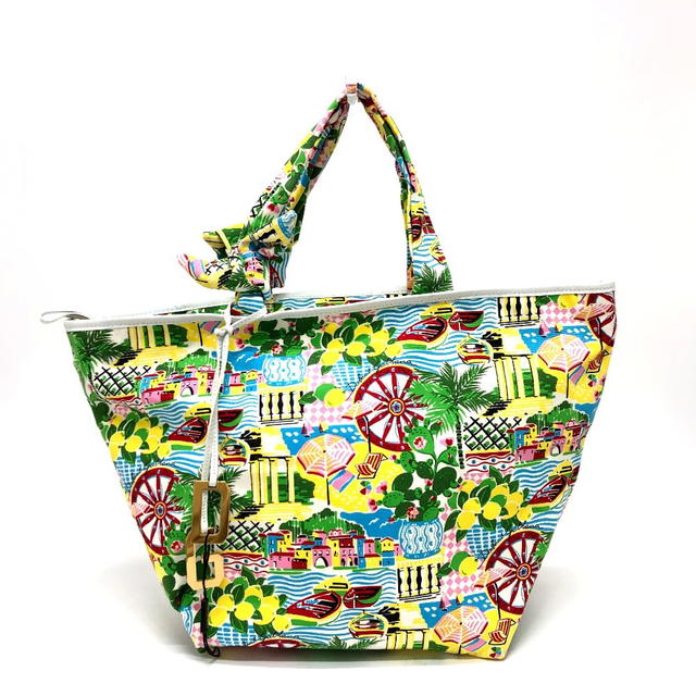 Dolce & Gabbana DOLCE&GABBANA Dorgava Bag Tote Bag Canvas/Leather Multicolore/Gold - view 2