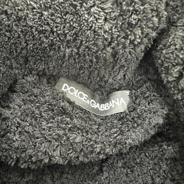 Dolce & Gabbana DOLCE&GABBANA Hood Knit Apparel knit cotton Black - view 5