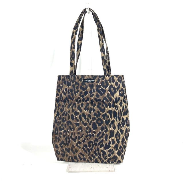 Dolce & Gabbana DOLCE&GABBANA Leopard Eco Bag Shoulder Bag Tote Bag Hand Bag Nylon Brown - view 2