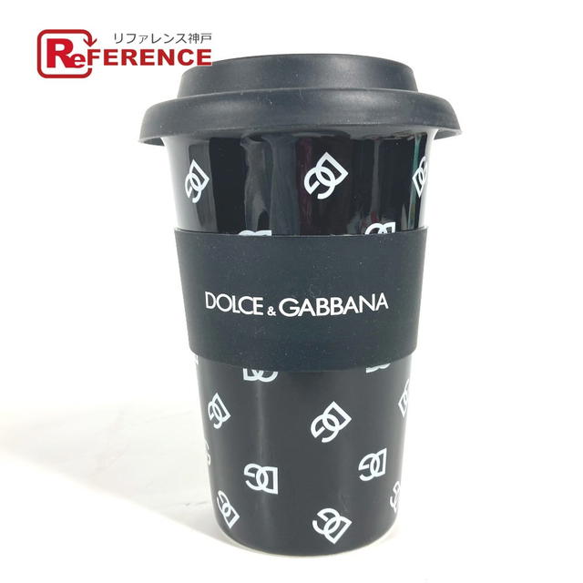 Dolce & Gabbana DOLCE&GABBANA logo Bicolor Coffee Cup Cup Interior tumbler Unused - view 1