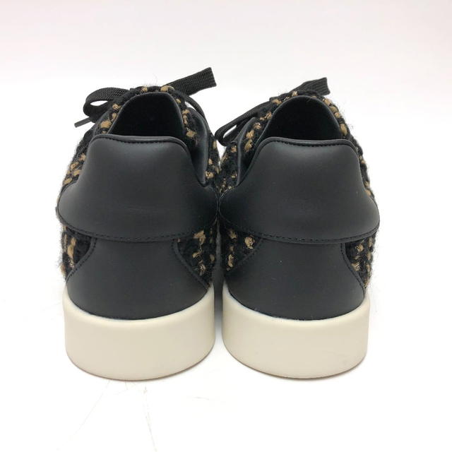 Dolce & Gabbana DOLCE&GABBANA Tweed Logo  sneakers tweed Black - view 5