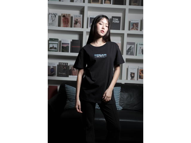 doppio doppio Daydreamer T-Shirt [Black] - view 3