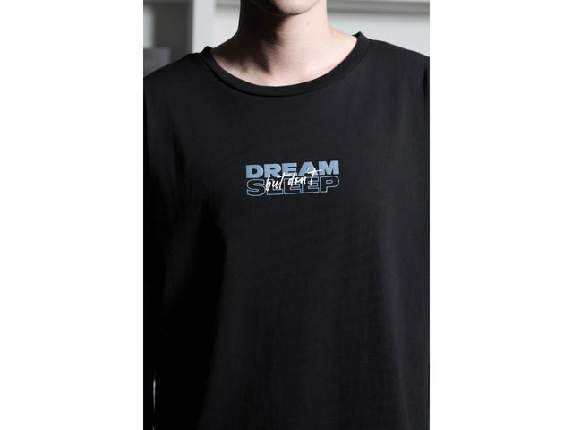 doppio doppio Daydreamer T-Shirt [Black] - view 4