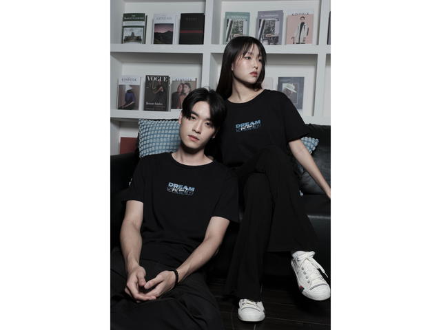 doppio doppio Daydreamer T-Shirt [Black] - view 5