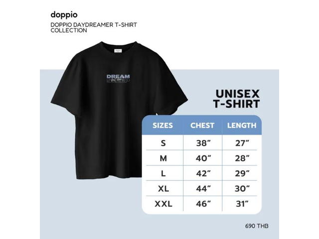 doppio doppio Daydreamer T-Shirt [Black] - view 6