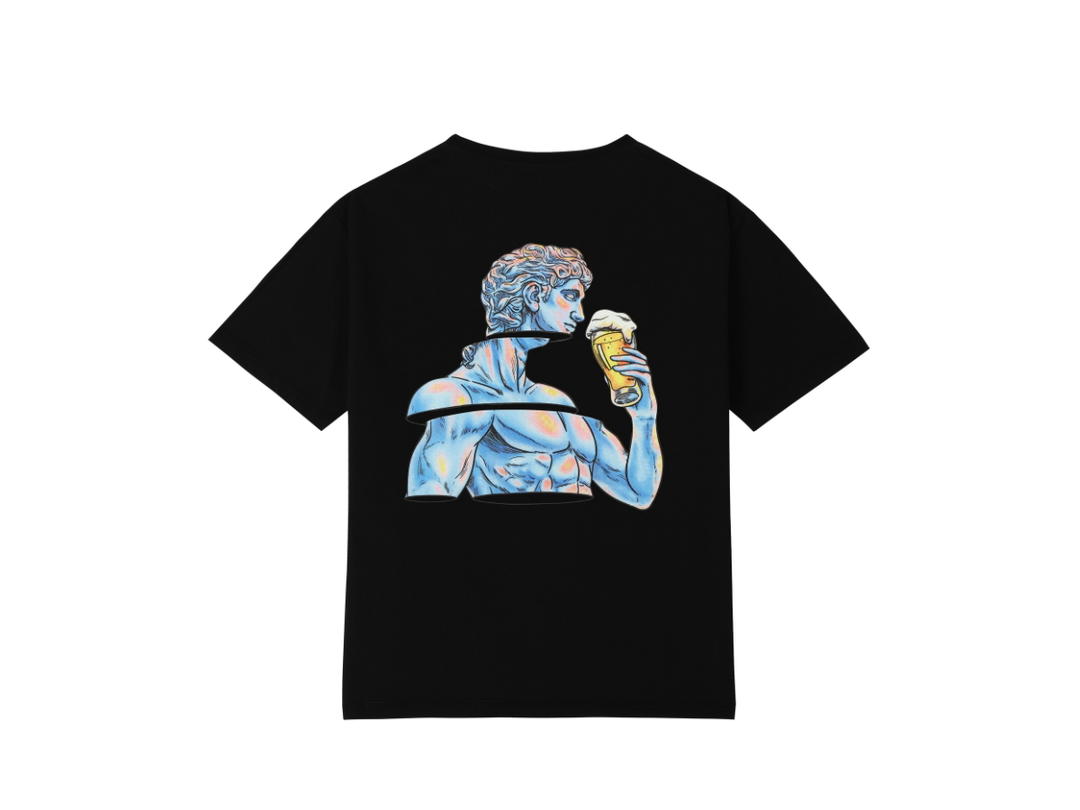 doppio doppio Hopstone Oversized T-Shirt [Black]