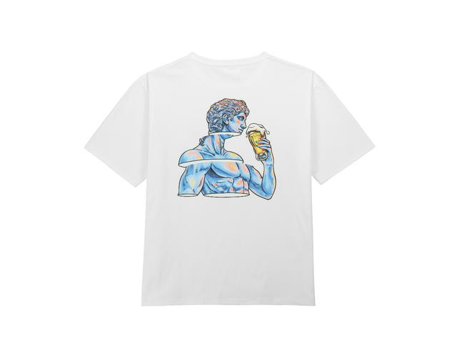 doppio doppio Hopstone Oversized T-Shirt [White] - view 1