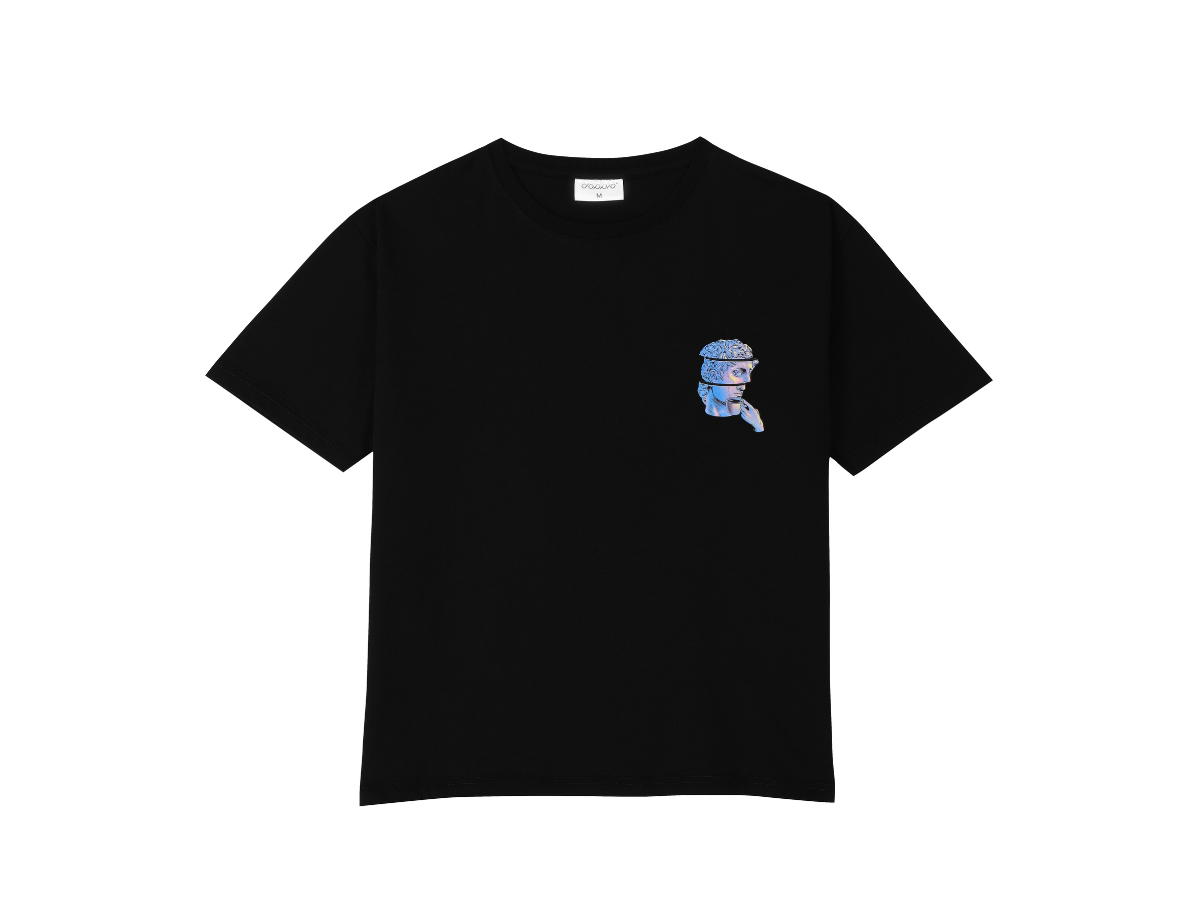 doppio doppio Insomniac Oversized T-Shirt [Black]